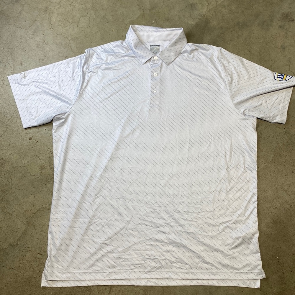 CALLAWAY Opti-Dri Mens Short Sleeve Polo Golf Shirt Tag Size 2XL - Picture 1 of 9